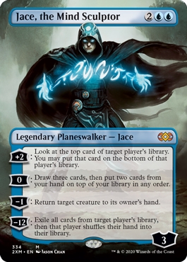 Jace, the Mind Sculptor Double Masters Bordless